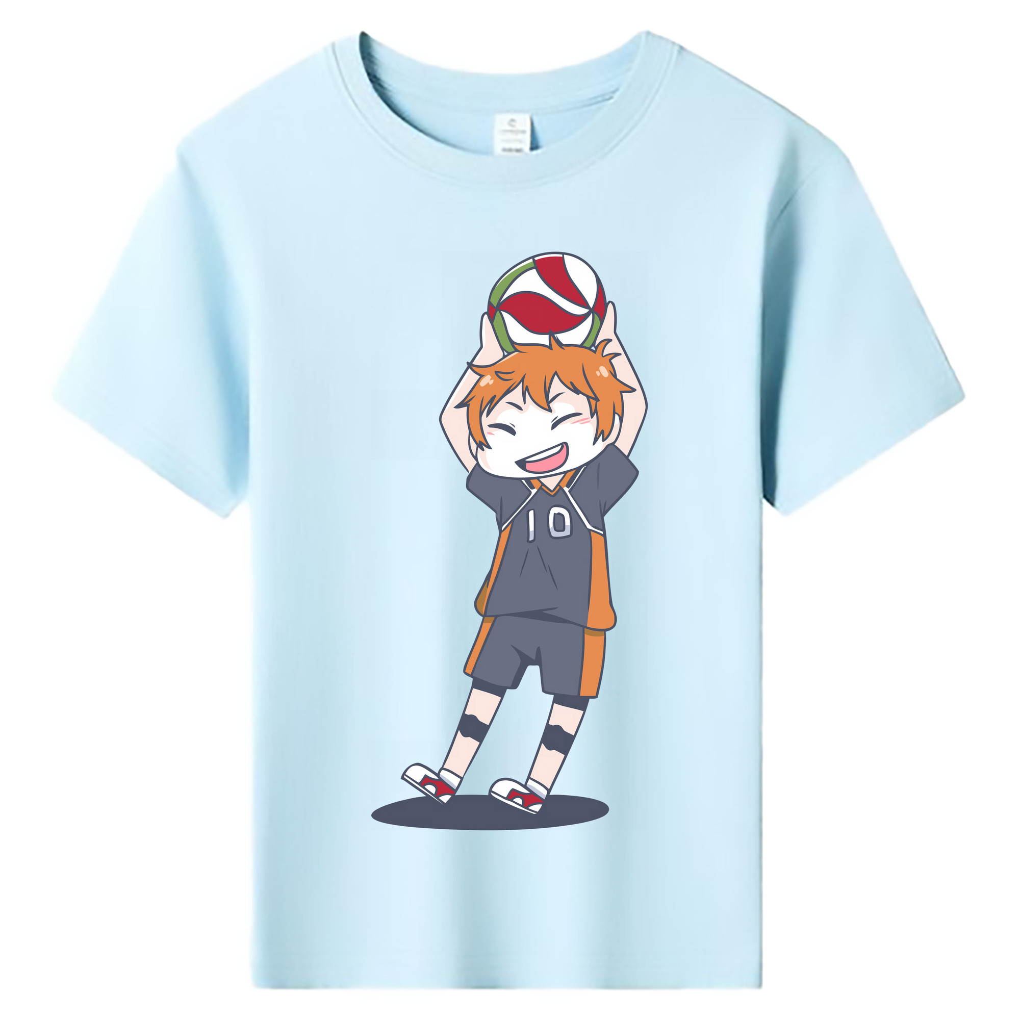 （画像用） ハイキュー!! Haikyu!! 綿100％キッズTシャツ（フロントプリント）